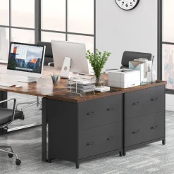 Store Tribesigns 2 - Drawer File Cabinet, Lateral Filing Cabinet Printer Stand