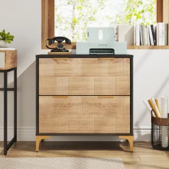 Hot Tribesigns 2 - Drawer File Cabinet, Modern Filing Cabinet with Adjustable Hanging Bar
