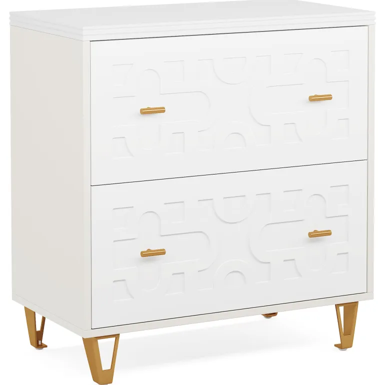 Hot Tribesigns 2 - Drawer File Cabinet, Modern Storage Filing Cabinet Printer Stand