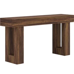 Hot Tribesigns 63 - Inch Console Table, Farmhouse Wooden Sofa Table Entryway Table