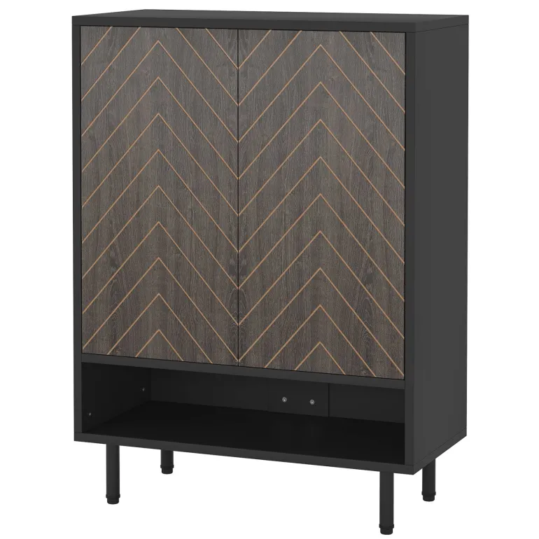 New Tribesigns 18 - Pair Shoe Cabinet, 6 - Tier Shoe Rack Organizer Cabinet with Door