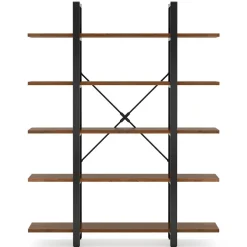 Flash Sale Tribesigns 5 - Tier Bookshelf, Open Etagere Bookcase Storage Display Rack