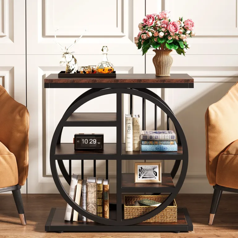Shop Tribesigns 5 - tier End Table, Side Table Accent Table With 5 Shelves