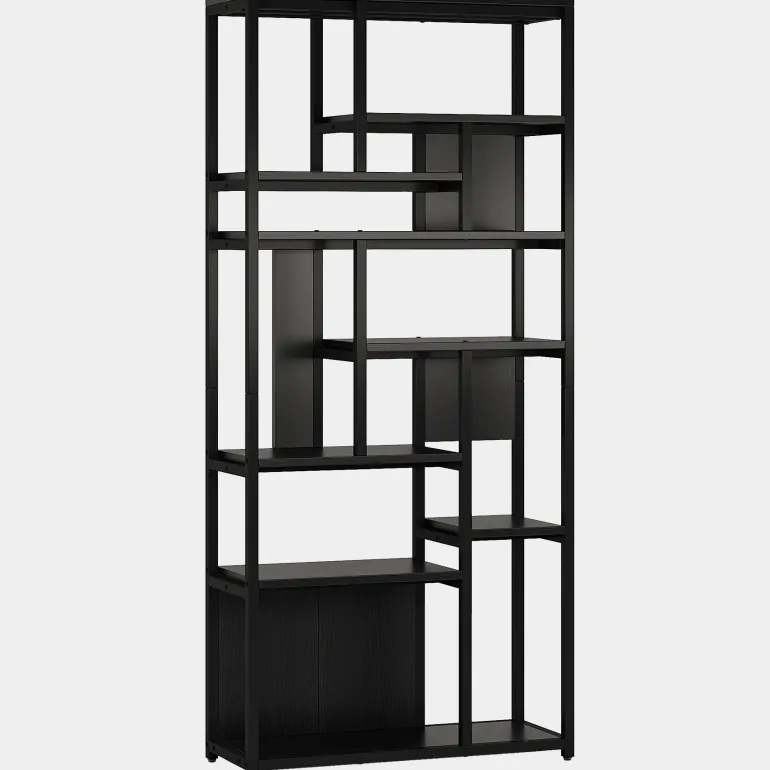 Best Sale Tribesigns 8 - Tier Etagere Bookshelf, 70.9" Freestanding Wood Bookcase
