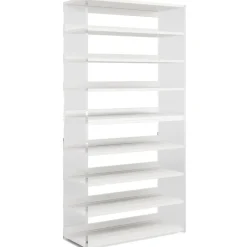Discount Tribesigns 8 - Tier Shoe Rack, 32 Pair Modern Shoe Storage Cabinet