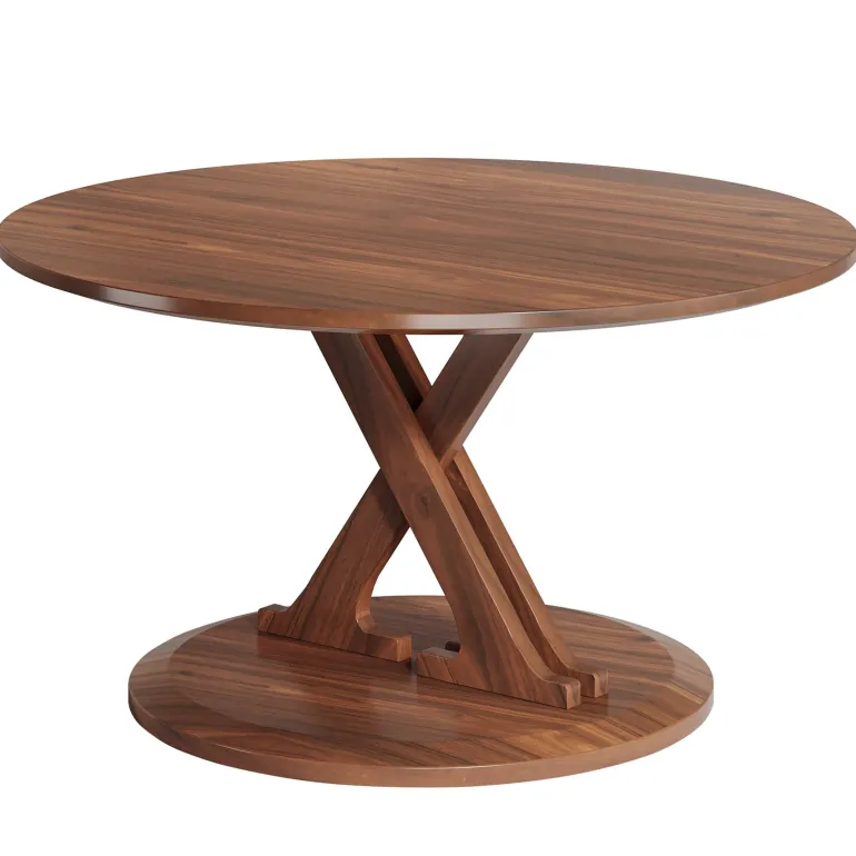 Clearance Tribesigns 31.5" Coffee Table, Mid - Century Accent Center Table with X - Shaped Base