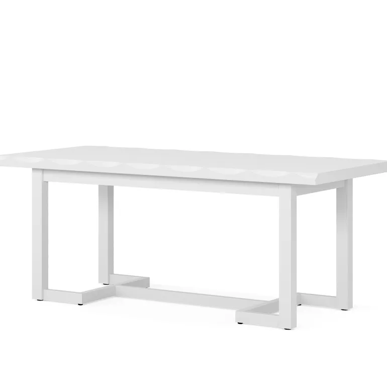 New Tribesigns 63" Computer Desk, Wood Executive Desk Study Writing Table