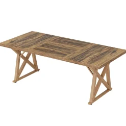 Store Tribesigns 71" Conference Table, 6FT Meeting Table Boardroom Table for 6 - 8 People