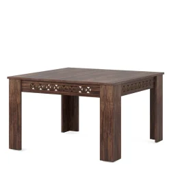 Sale Tribesigns 43" Conference Table, Wood Square Meeting Desk with Heavy Legs