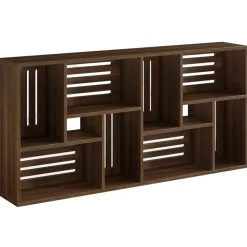 Outlet Tribesigns 70.9" Console Table, 3 - Tier Entryway Table Sofa Table with Storage Shelves