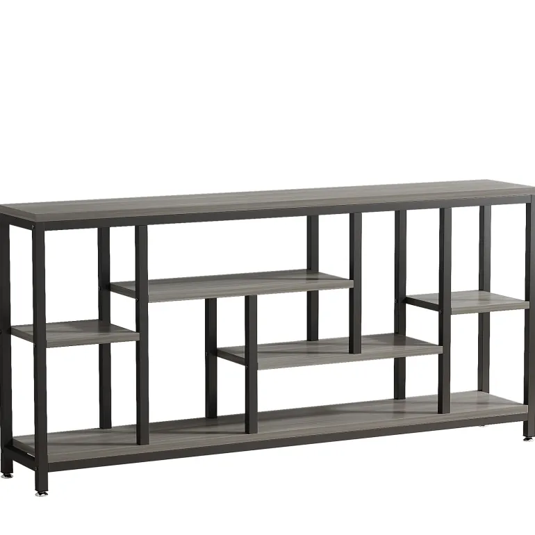 Flash Sale Tribesigns 70.9" Console Table Entryway Sofa Table with Storage Shelves