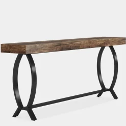 Sale Tribesigns 70.8" Console Table, Farmhouse Sofa Table Narrow Entryway Table