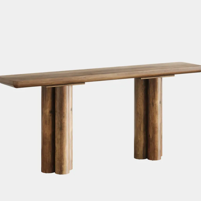 New Tribesigns 70.8" Console Table, Long Sofa Table Hallway Foyer Table