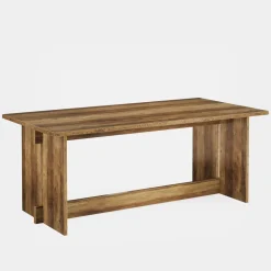 Shop Tribesigns 63" Dining Table, Farmhouse Dining Room Table Kitchen Table for 4 - 6