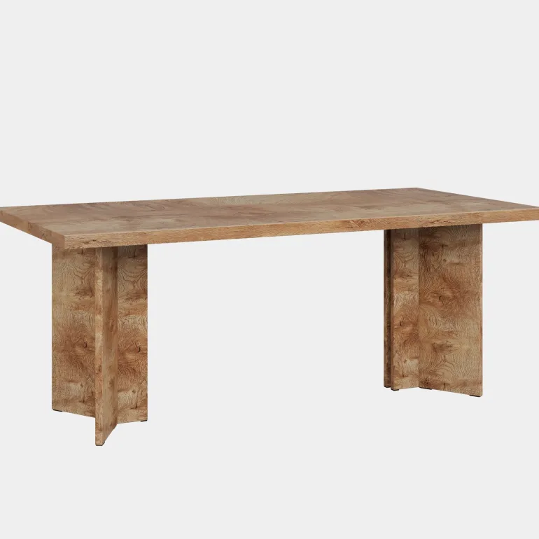 Sale Tribesigns 63" Dining Table, Farmhouse Kitchen Table with Large Tabletop for 4-6