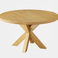 Cheap Tribesigns 47" Dining Table, Farmhouse Kitchen Table With Crossed Legs For 4 - 6