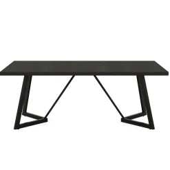 Discount Tribesigns 70.8" Dining Table, Modern Rectangular Kitchen Table for 6 - 8