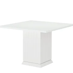 Best Sale Tribesigns 35" Dining Table, Modern Square Kitchen Table for 4