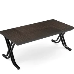 Outlet Tribesigns 63" Executive Desk Computer Desk with Metal Frame for Home Office