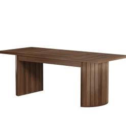 Online Tribesigns 78.8" Executive Desk, Large Computer Office Desk with Double Pedestal