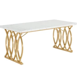 Hot Tribesigns 63" Executive Desk, Modern Computer Desk Conference Room Table