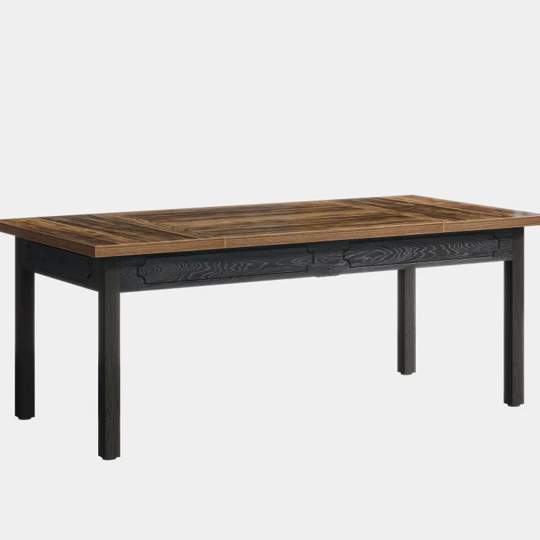Shop Tribesigns 63" Executive Desk, Modern Computer Desk Office Desk