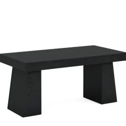 Clearance Tribesigns 55" Executive Desk, Modern Wood Computer Desk Workstation Desk