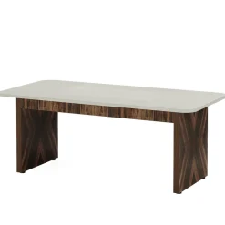 Store Tribesigns 70.8" Executive Desk, Wood Computer Office Desk Conference Table