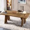 Hot Tribesigns 70.9" Executive Desk, Wood 6FT Conference Table Meeting Table Computer Desk