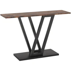 Best Tribesigns 43 Inch Console Table, Industrial Entryway Hallway Table
