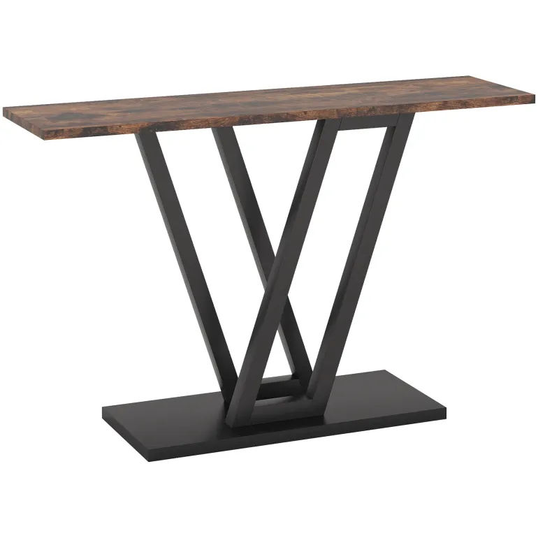Best Tribesigns 43 Inch Console Table, Industrial Entryway Hallway Table