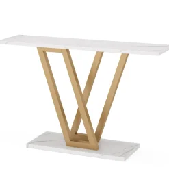 Best Tribesigns 43 Inch Console Table, Industrial Entryway Hallway Table