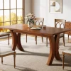 Sale Tribesigns 63" Kitchen Table, Modern Dinner Dining Table for 4 - 6