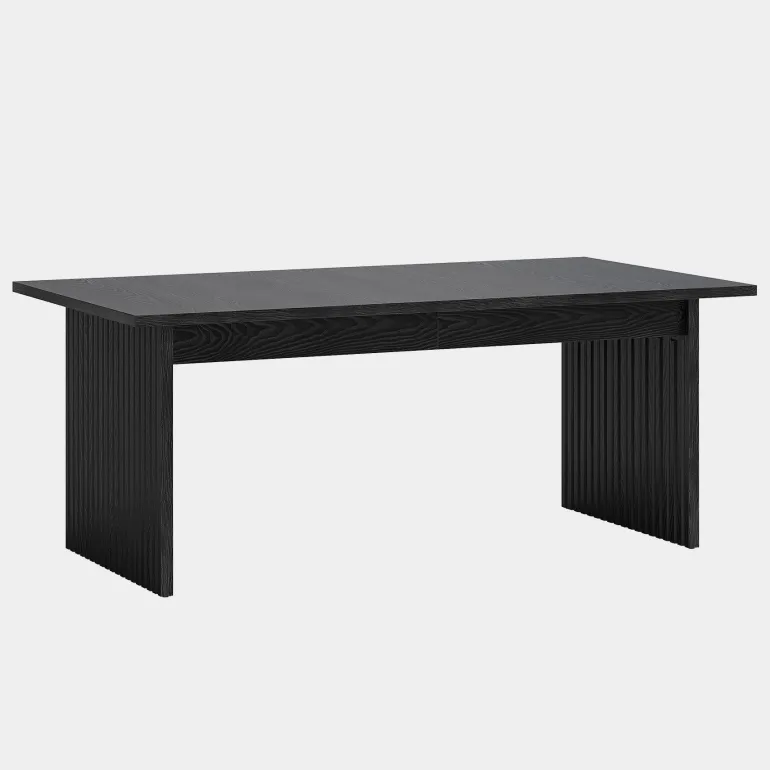 Flash Sale Tribesigns 63" Modern Conference Table, Wood Meeting Room Table
