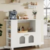 Clearance Tribesigns 47" Sideboard Buffet, Kitchen Coffee Bar Storage Cabinet