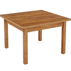Flash Sale Tribesigns 39.4'' Square Dining Table Kitchen Table with Solid Wood Legs for 4