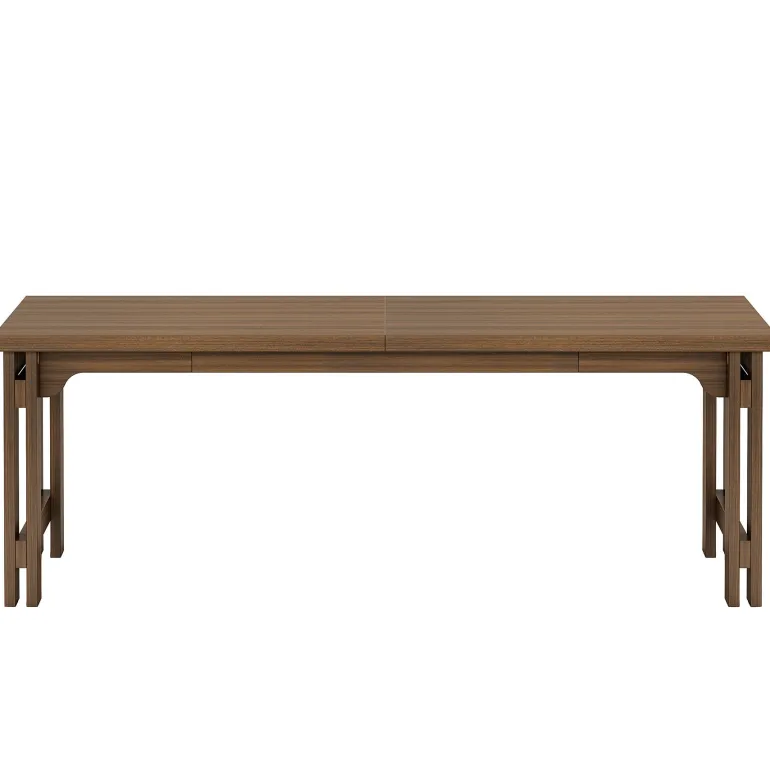 Clearance Tribesigns 79" Two - person Desk, Extra Long Office Computer Desk Workstations