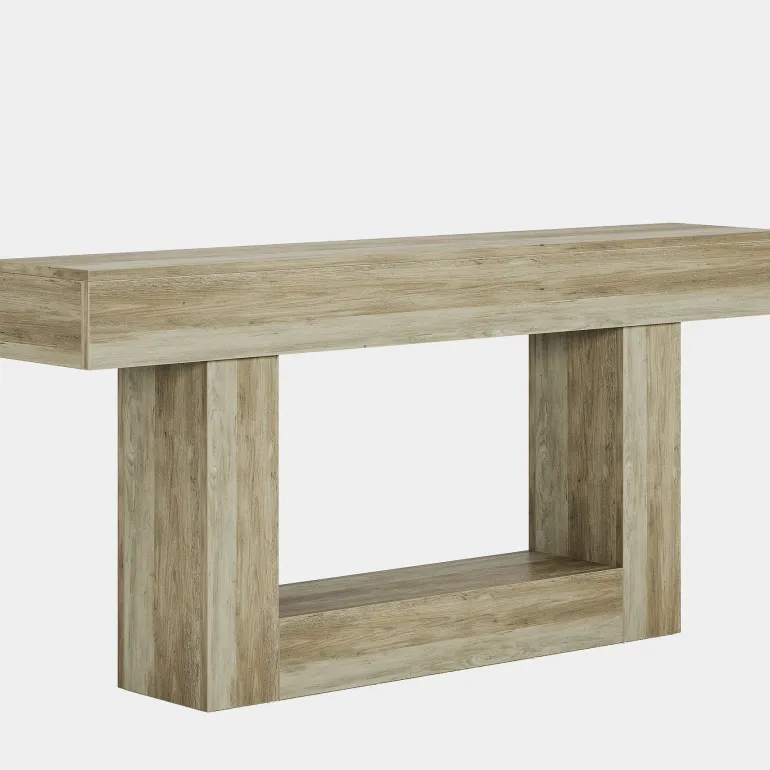 Sale Tribesigns 63" Wood Console Table, Farmhouse 2 - Tier Sofa Table Entryway Table