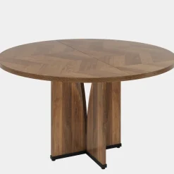 Cheap Tribesigns 39" Wood Dining Table, Farmhouse Kitchen Table for 4 People