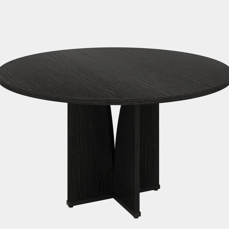 Cheap Tribesigns 39" Wood Dining Table, Farmhouse Kitchen Table for 4 People