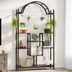 Outlet Tribesigns Arched Plant Stand, 74.8