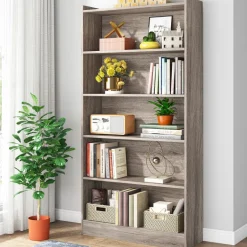 Flash Sale Tribesigns Bookcase, 72