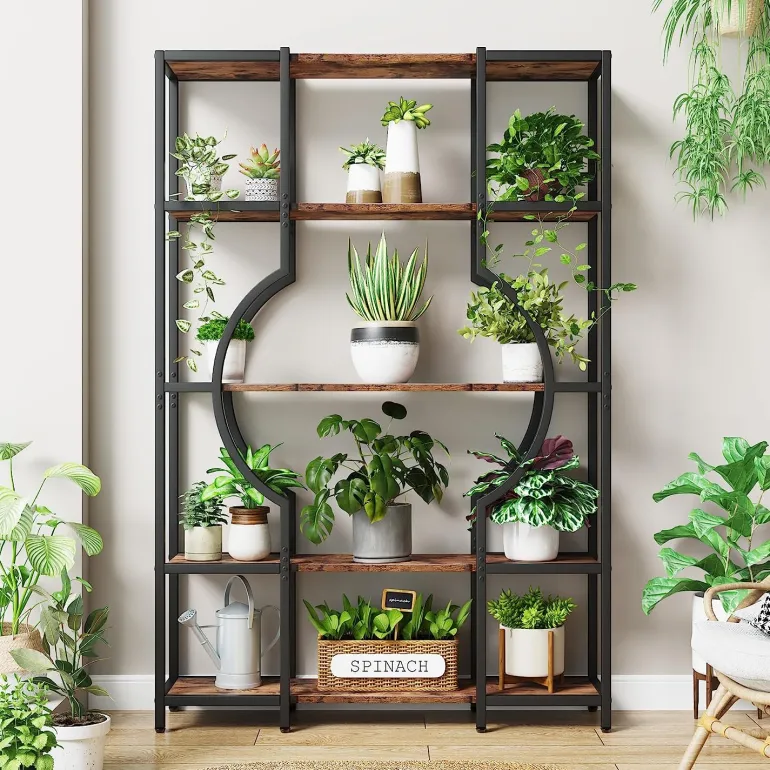 Fashion Tribesigns Bookshelf, 5-Tier Bookcase Shelving Unit for Home Office