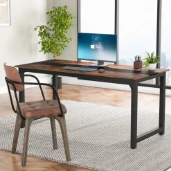 Best Sale Tribesigns Computer Desk, Office Desk Computer Table Study Writing Desk