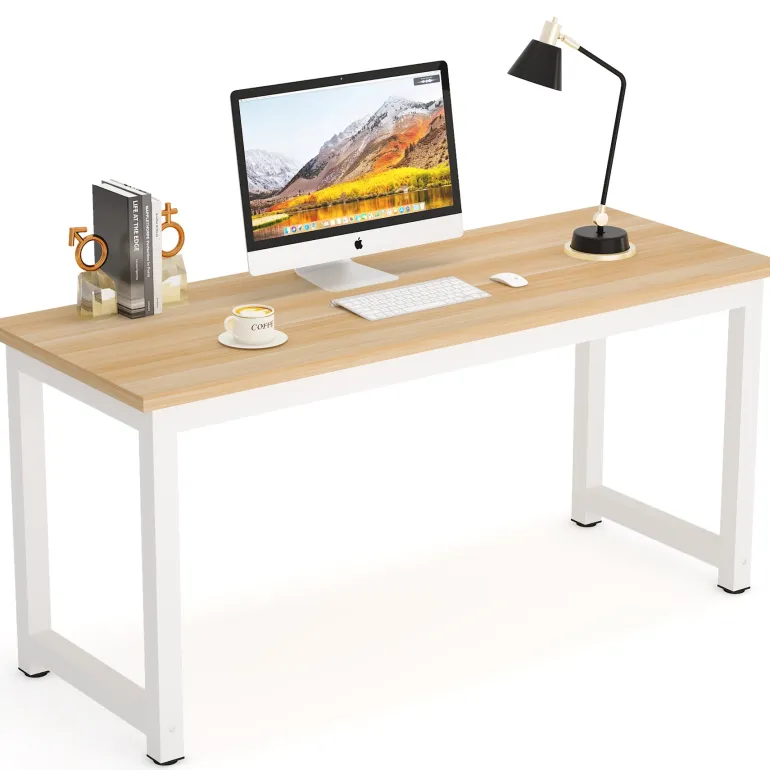 Best Sale Tribesigns Computer Desk, Office Desk Computer Table Study Writing Desk