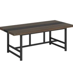 Hot Tribesigns Conference Table, 6FT Rectangular Meeting Table Computer Desk