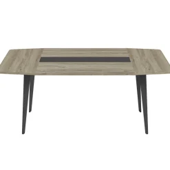 Cheap Tribesigns Conference Table, Modern 6FT / 8FT Boat Shaped Meeting Table