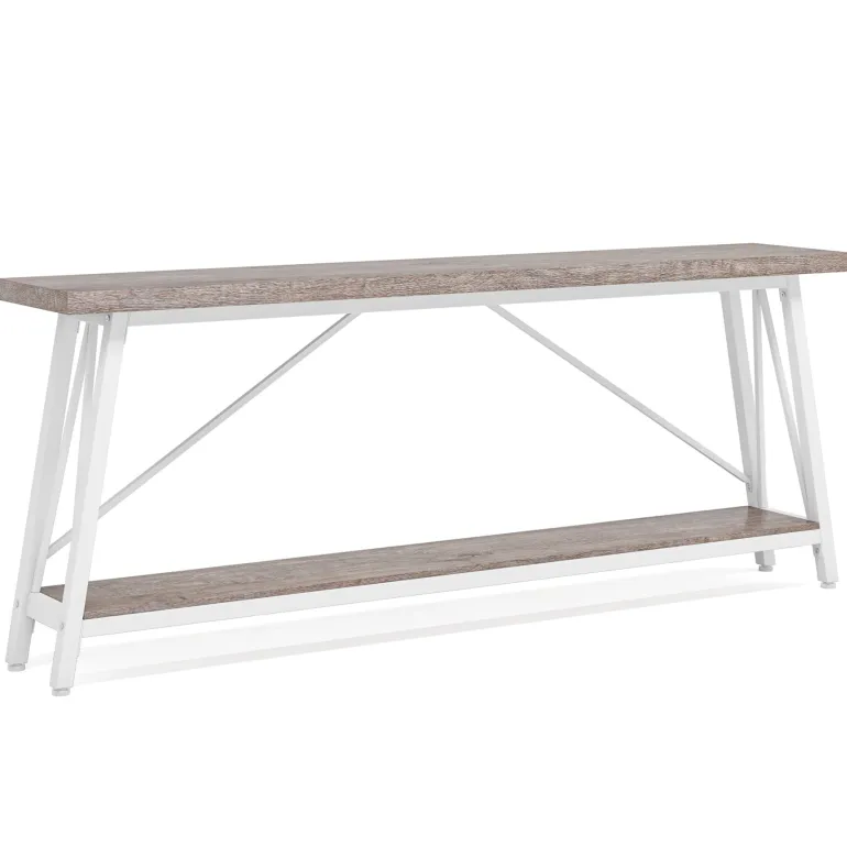 Best Tribesigns Console Table, 70.9 Inches Extra Long Sofa Table Behind Couch