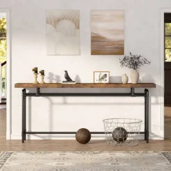 Discount Tribesigns Console Table, 70.9