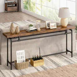 Discount Tribesigns Console Table, 70.9